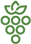 Cluster of grapes icon 