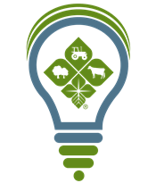 Light bulb with Farm Credit East logo