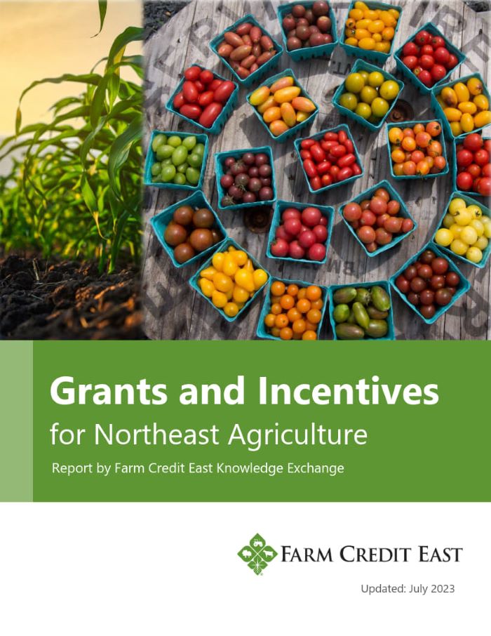 Agriculture Grant Writing Services Farm Credit East