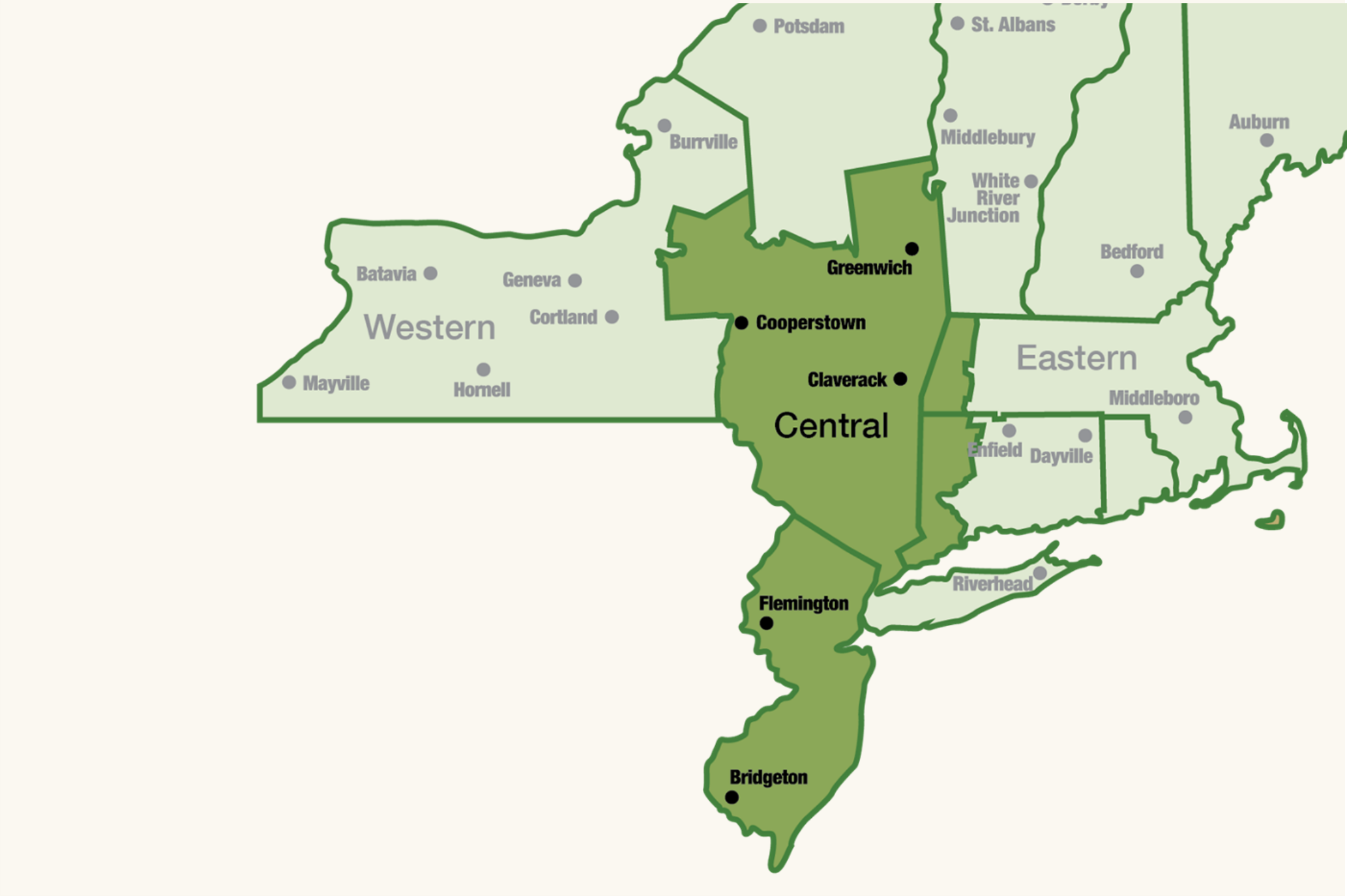 Central Region four year seat