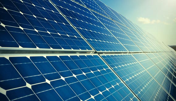 Solar panels that were leased to ag producers 